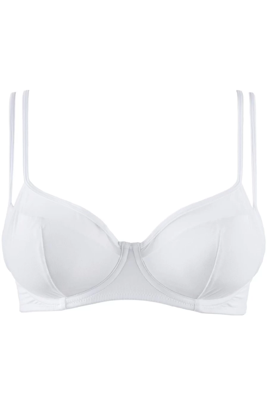 Maison Close White Pure Tentation Push Up Bra - Lace Lingerie for Women