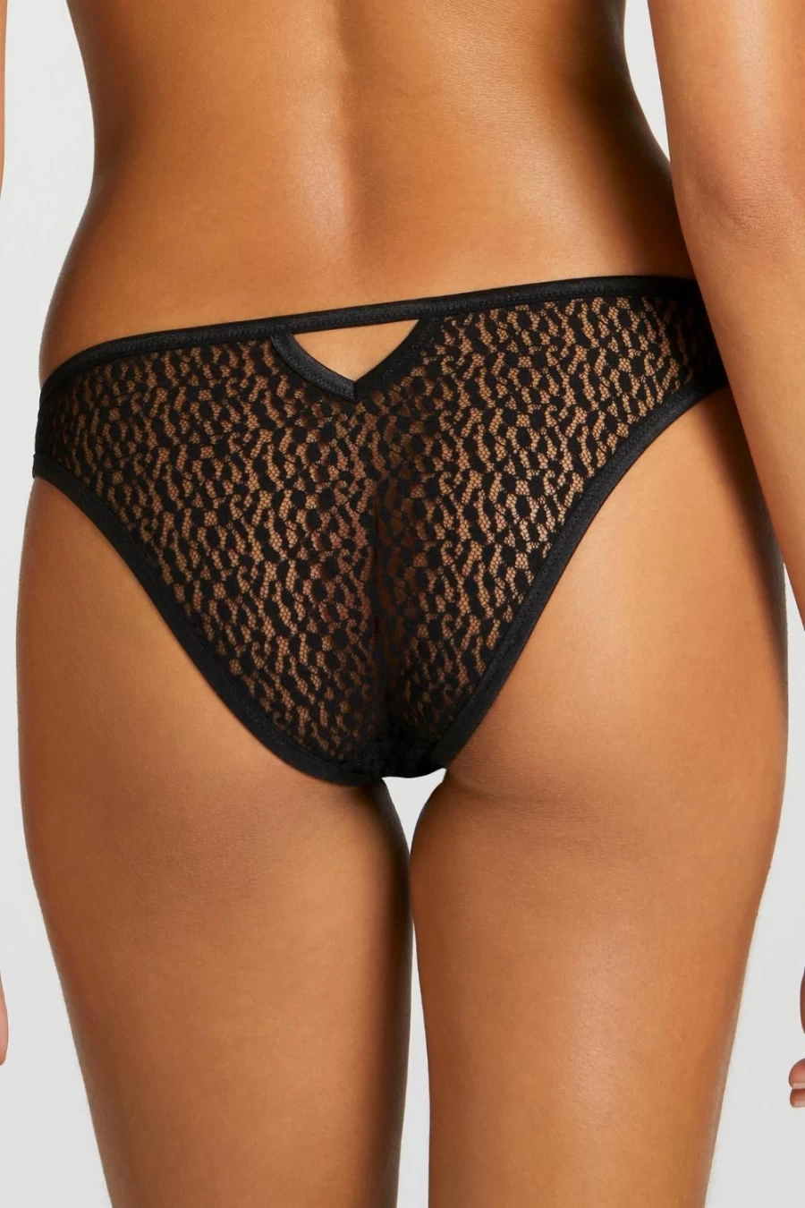 Coco de Mer Muse Lana Black Bikini Brief - Women's Luxury Lingerie