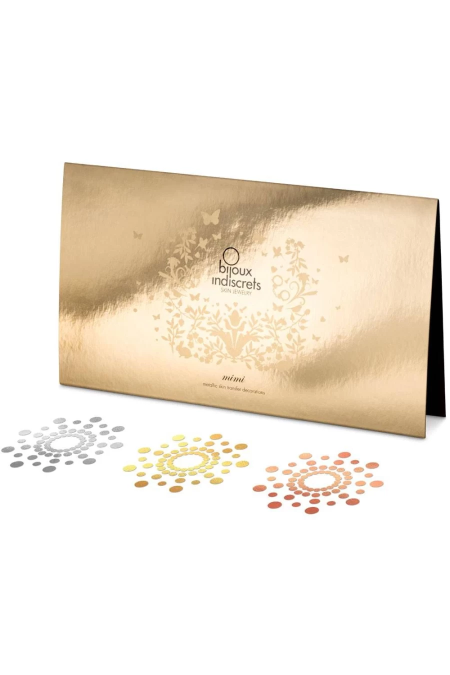 Bijoux Indiscrets Metallic Body Decorations - Silver, Gold, Copper Skin Adornments