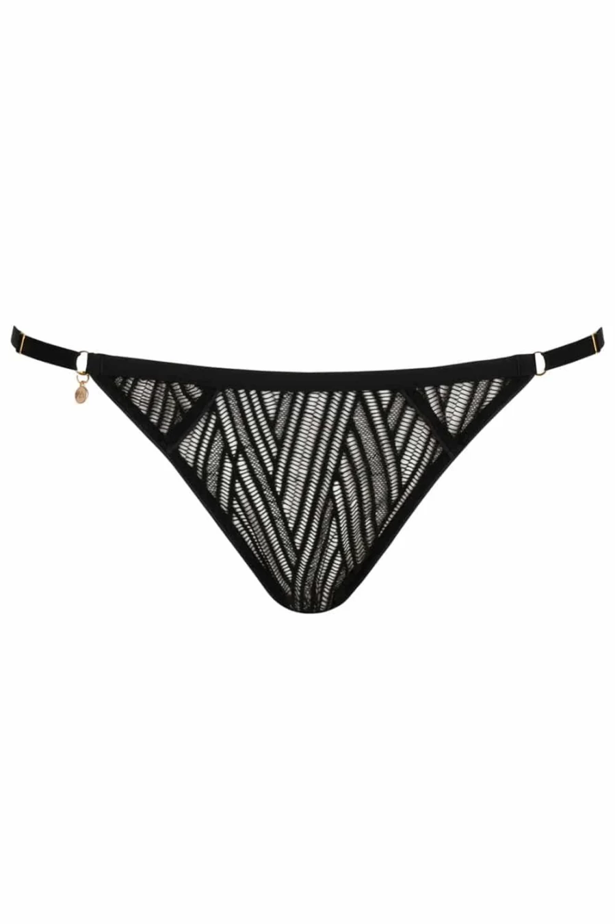 Atelier Amour Onde Sensuelle Open Brief Lingerie in Black - Elegant & Sensual Design