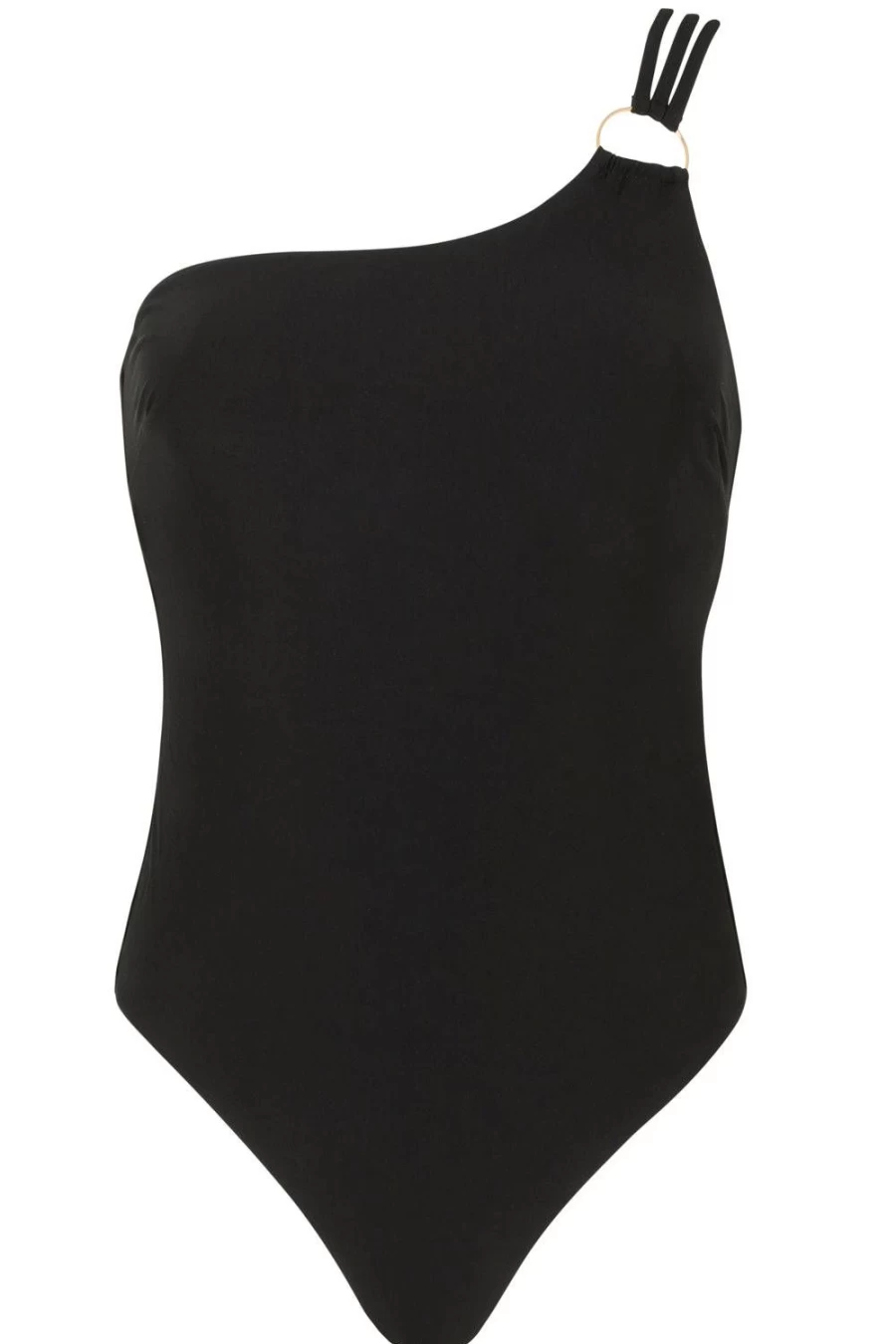Atelier Amour One Shoulder Black Swimsuit - L'Eau A La Bouche Design