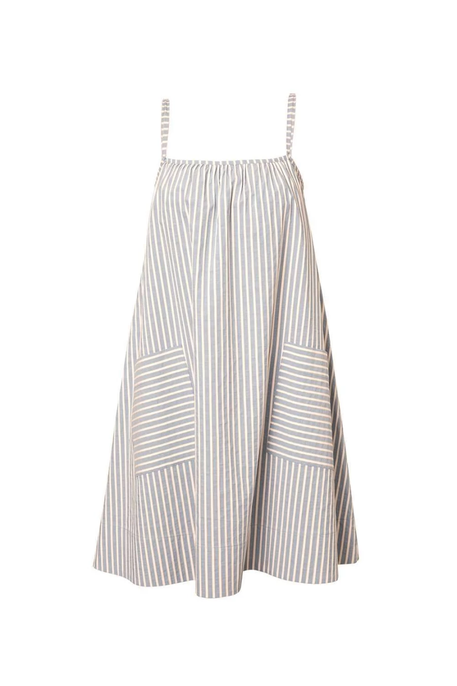 Else Women's Blue/White/Saffron Hamptons Slip Dress - Elegant Sleeveless Summer Dress
