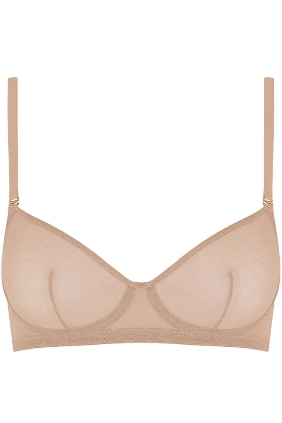 Maison Close Vanilla Nude & Neon Green Wire Bra - Corps A Corset Lace Underwear