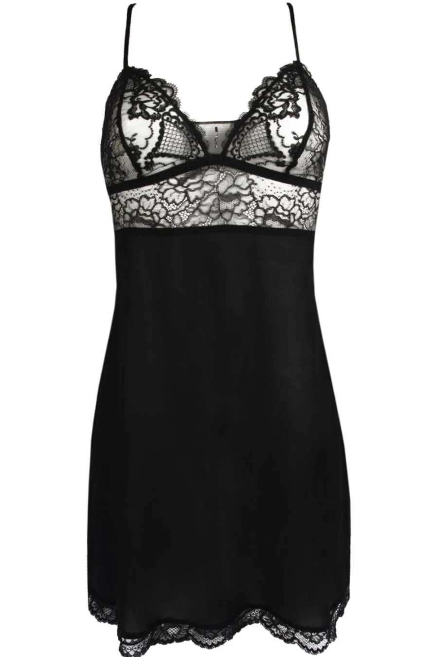 Lise Charmel Black Sublime En Dentelle Sexy Nightie Lace Lingerie