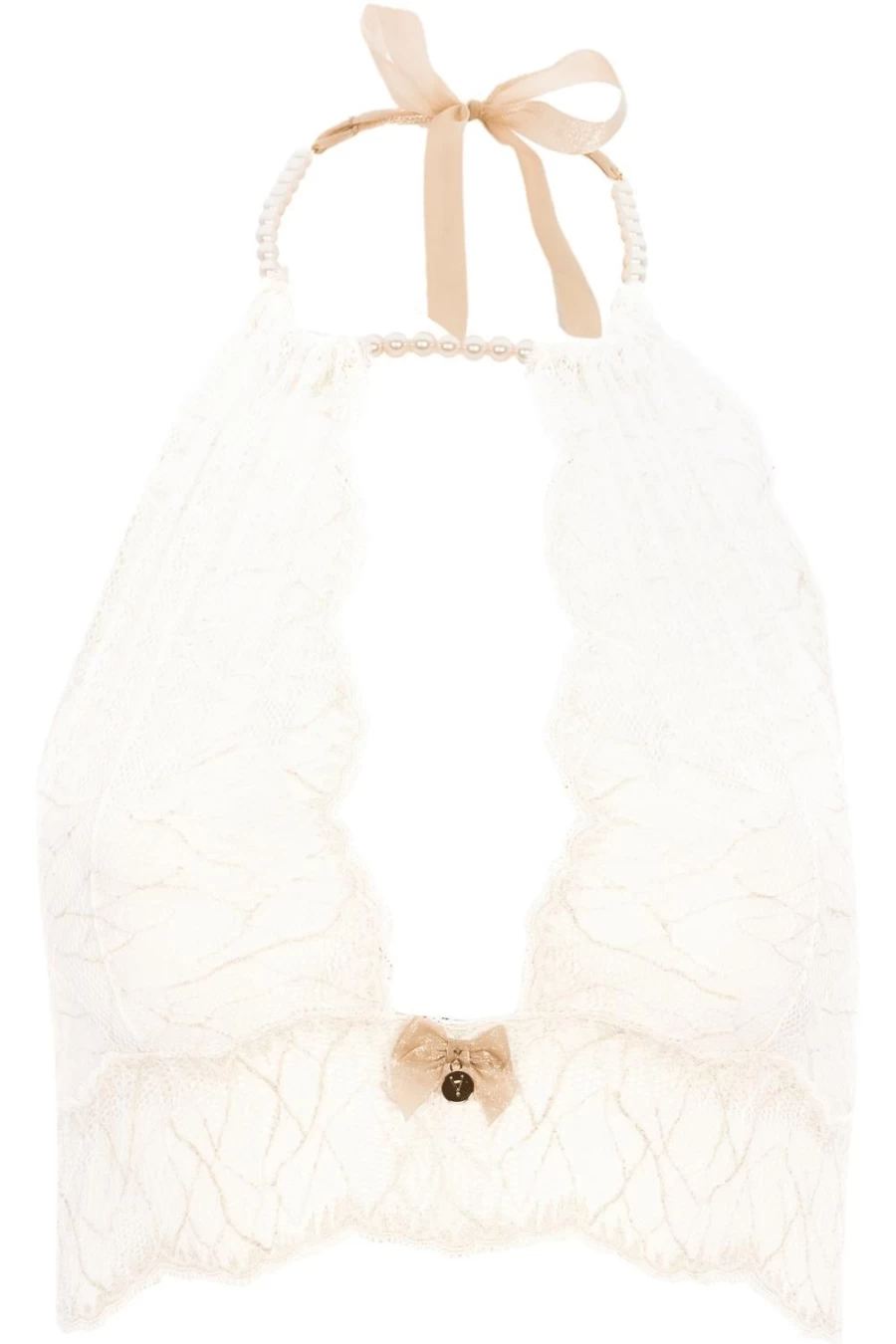 Bracli Ivory Sydney Pearl Bralette - Elegant Lace Underwire Comfortable Women's Bra