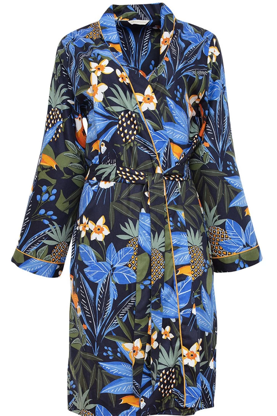 Cyberjammies Sierra Short Dressing Gown in Multi Color - Lightweight Summer Robe