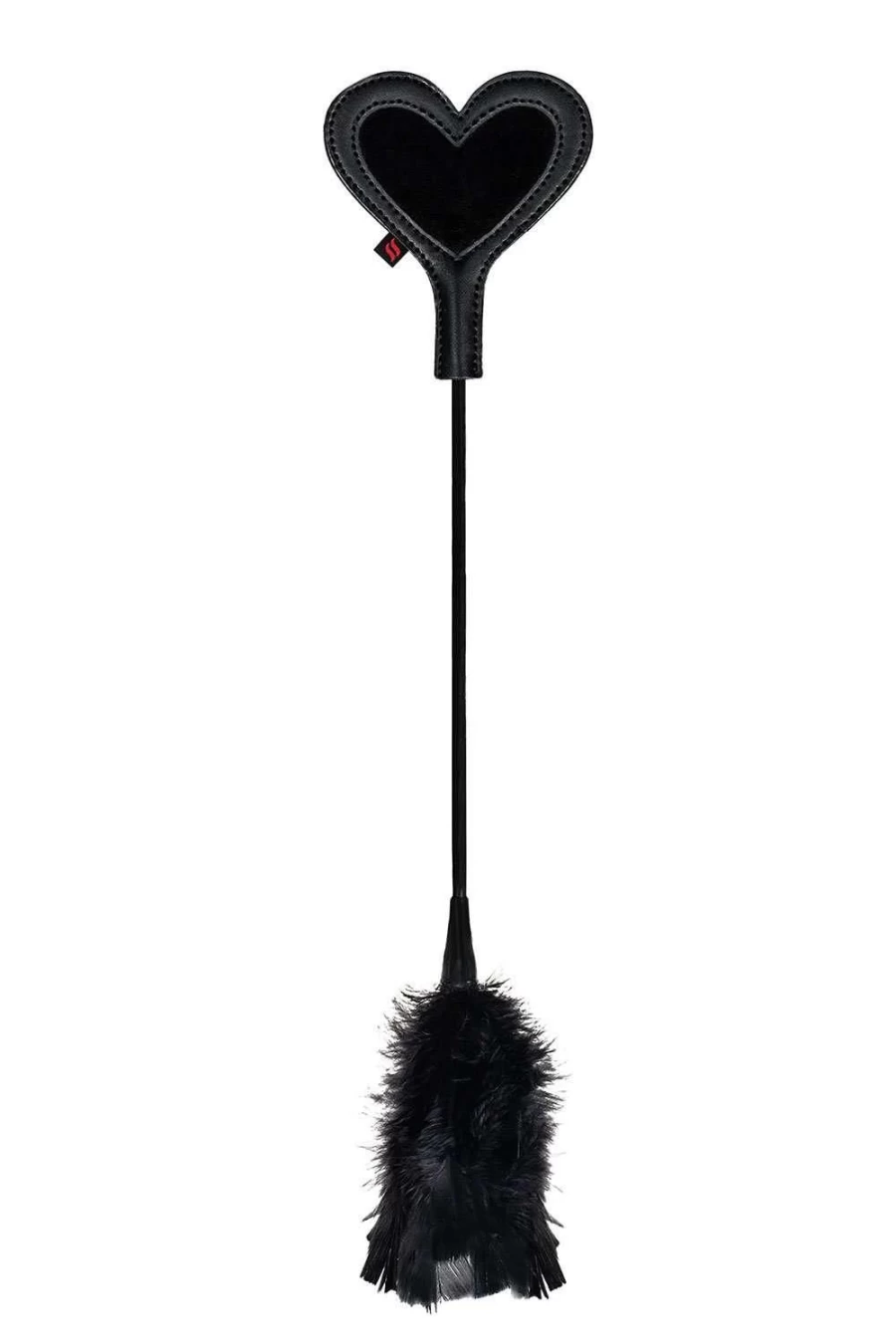 Obsessive A704 Black Paddle Feather Tickler for Sensual Play