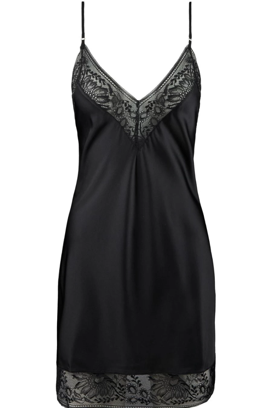 Aubade Midnight Whisper Black Nightie - Luxurious Lingerie for Women