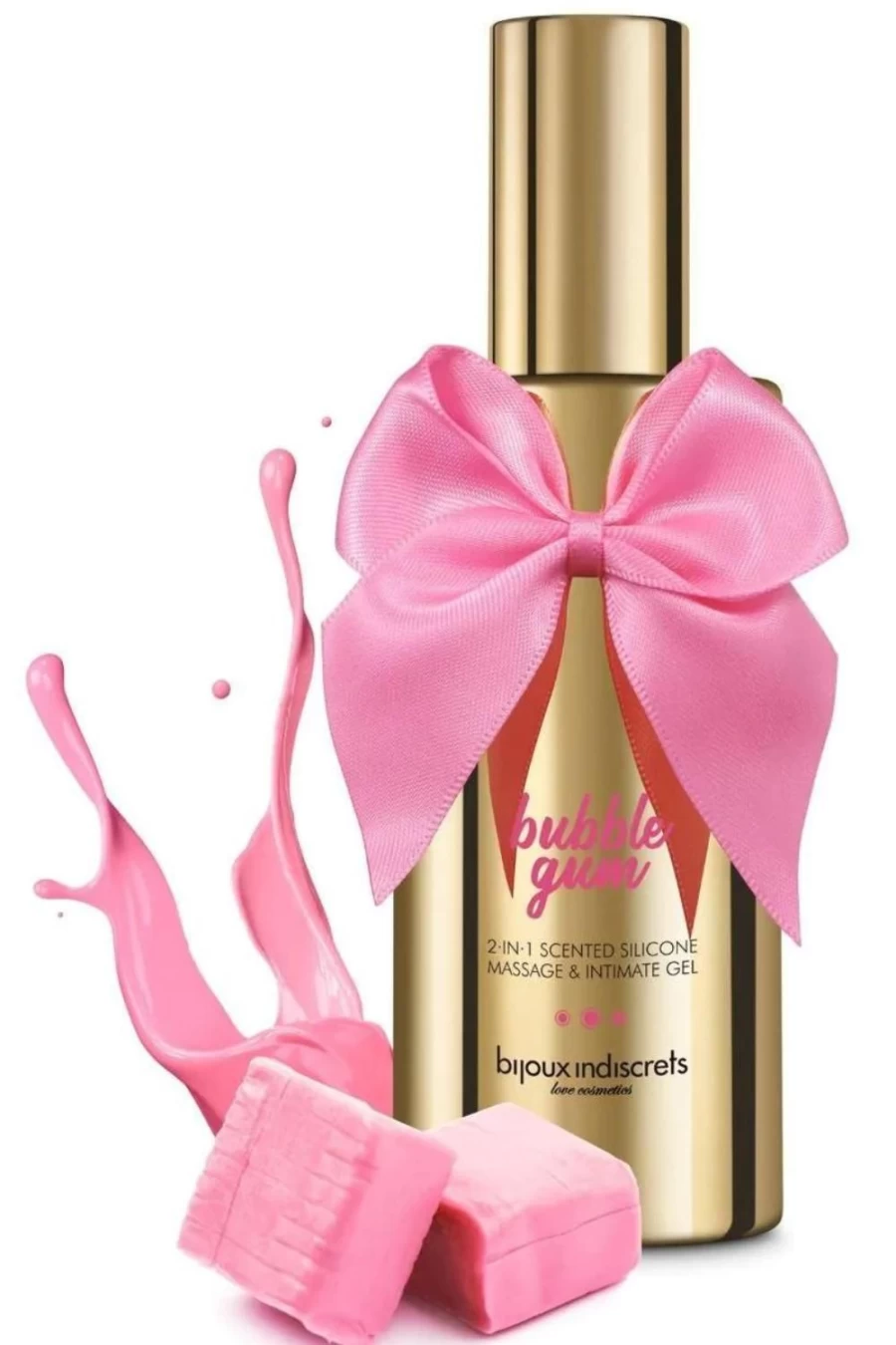 Bijoux Indiscrets Gold Edition Bubblegum Massage Gel - Intimate & Sensual Lubricant