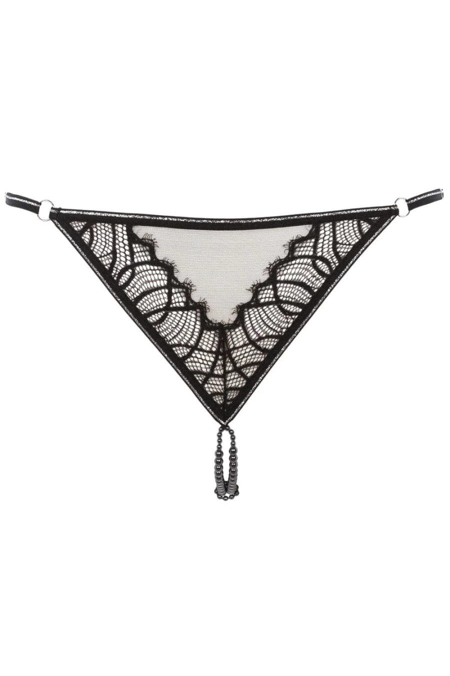 Bracli Black Manhattan G-String Lingerie for Women - Sexy Thong Underwear