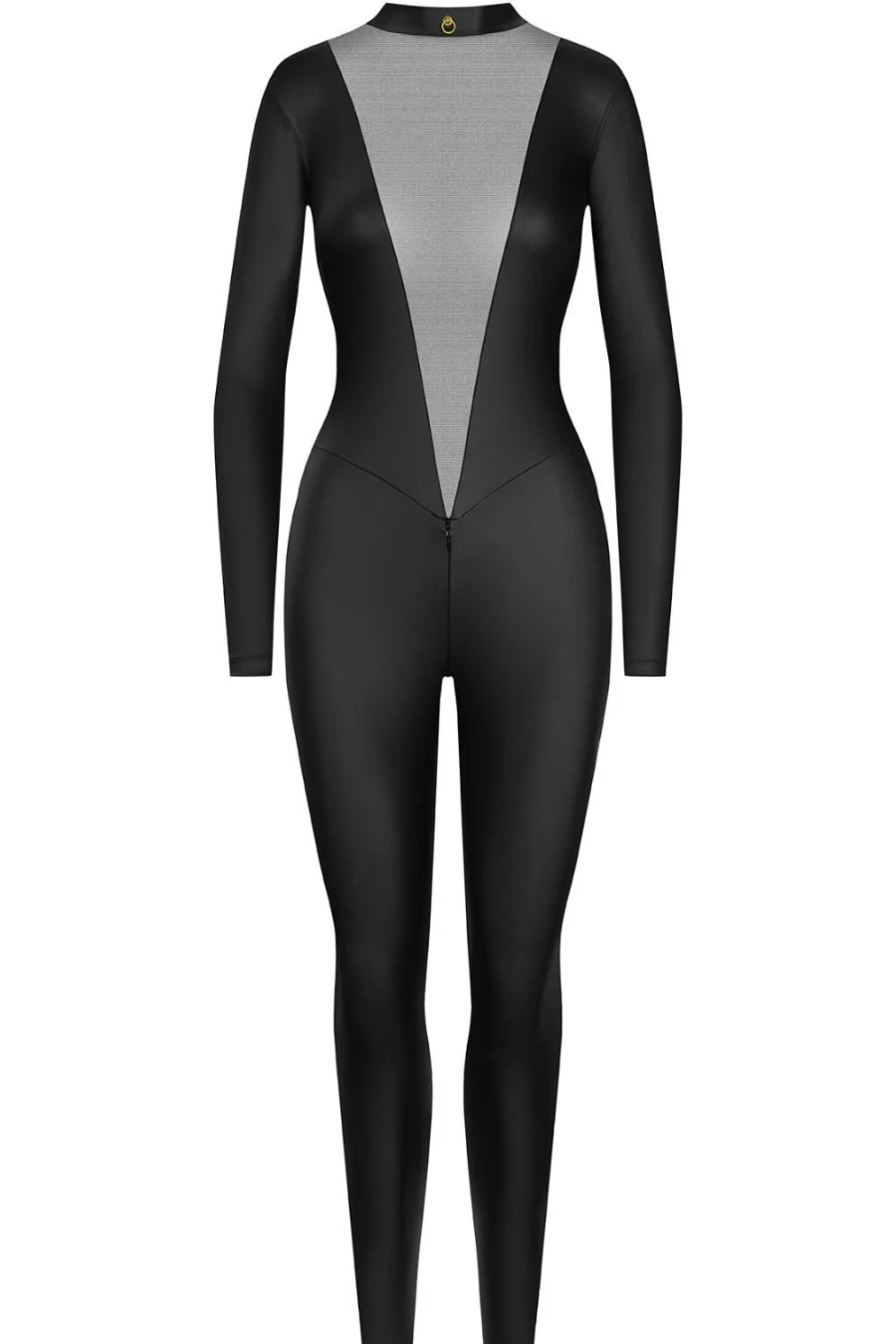 Maison Close Black Chambre Noire Catsuit - Luxury Latex Bodysuit for Women