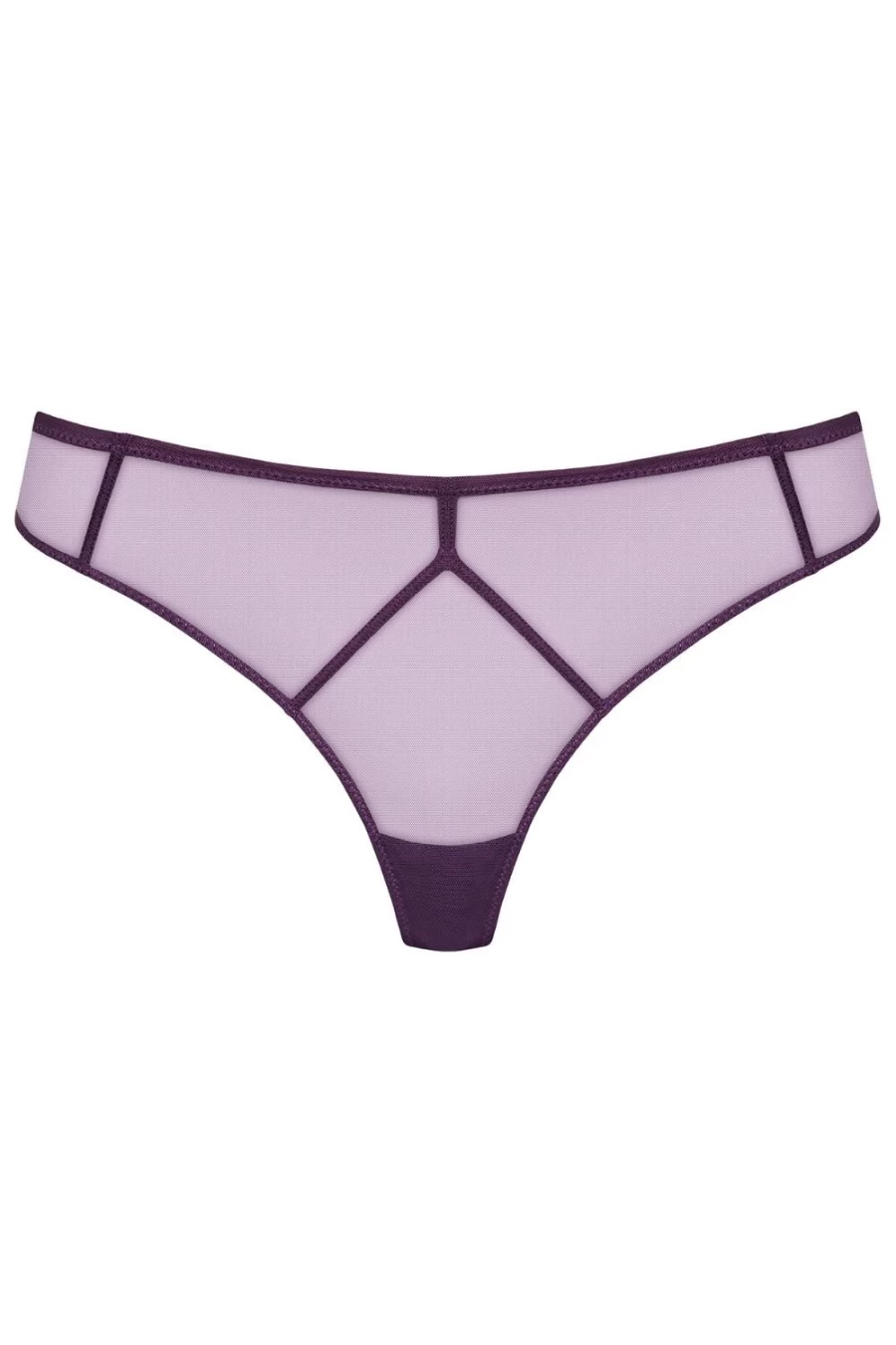 Maison Close Purple L'Amoureuse Open Back Brief - Sensual Lingerie for Women