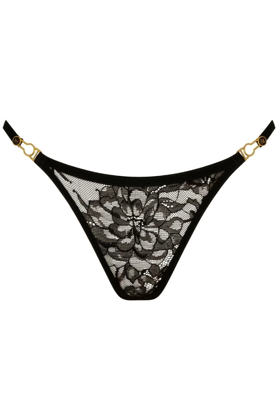 Atelier Amour Divine Promesse Black Brief - Luxury Lingerie