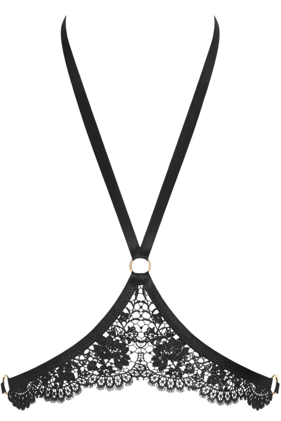 Maison Close Black Les Romantiques Le Ravissant Harness Lingerie