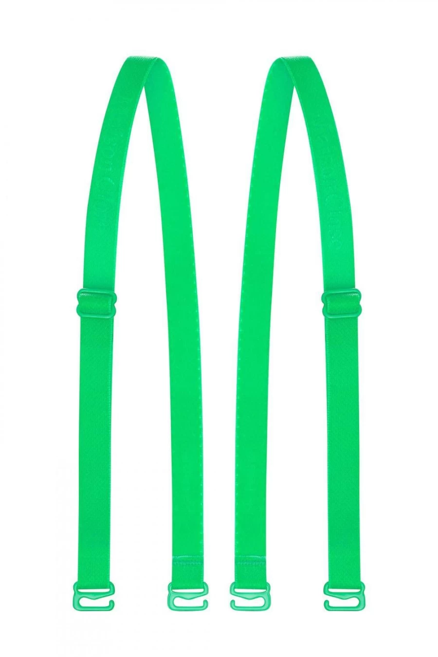 Maison Close Neon Green Signature Shoulder Straps For Body Bags