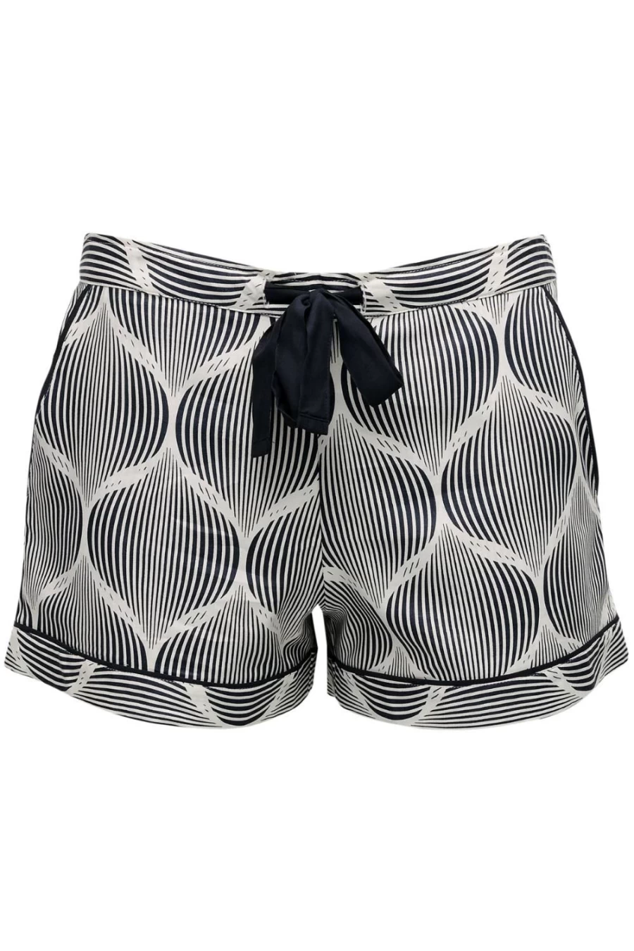 Cyberjammies Cream Mix Geo Print Nicole Shorts - Floral Pattern Summer Comfort