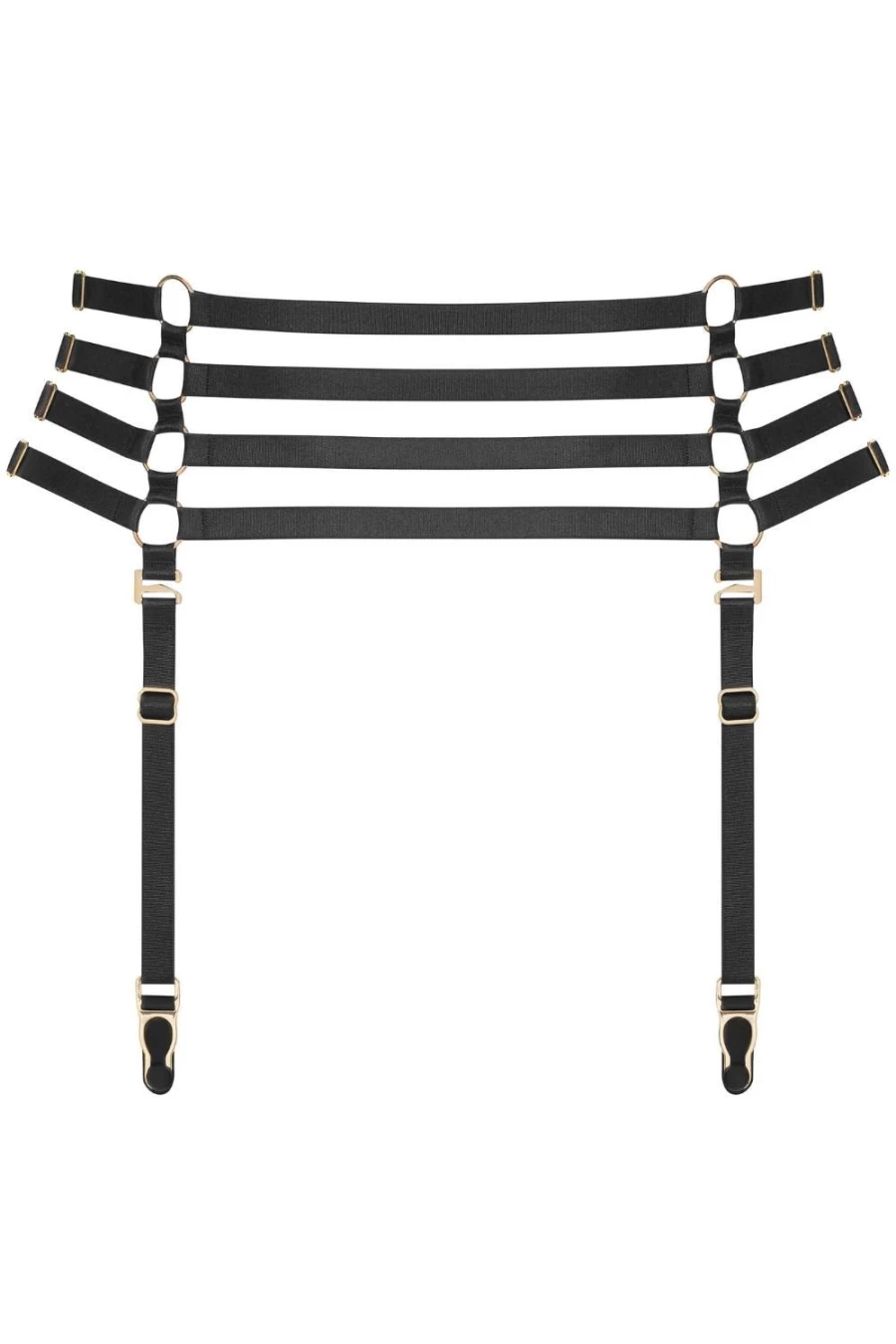 Maison Close Black Chambre Noire Suspender Strap for Lingerie