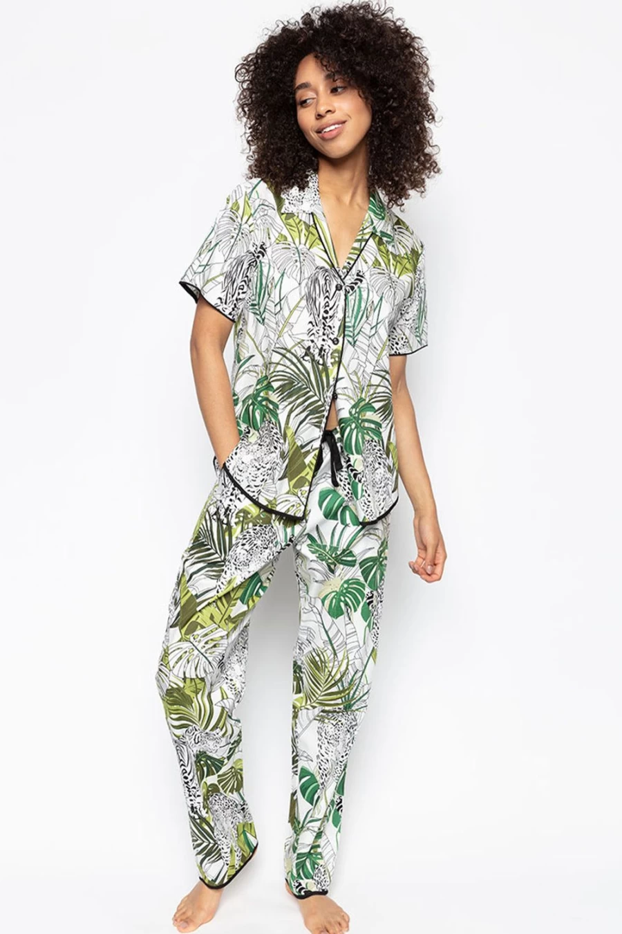 Cyberjammies Tamsin Multi-Colored Pyjama Pants for Women - Comfortable Sleepwear Lounge Pants