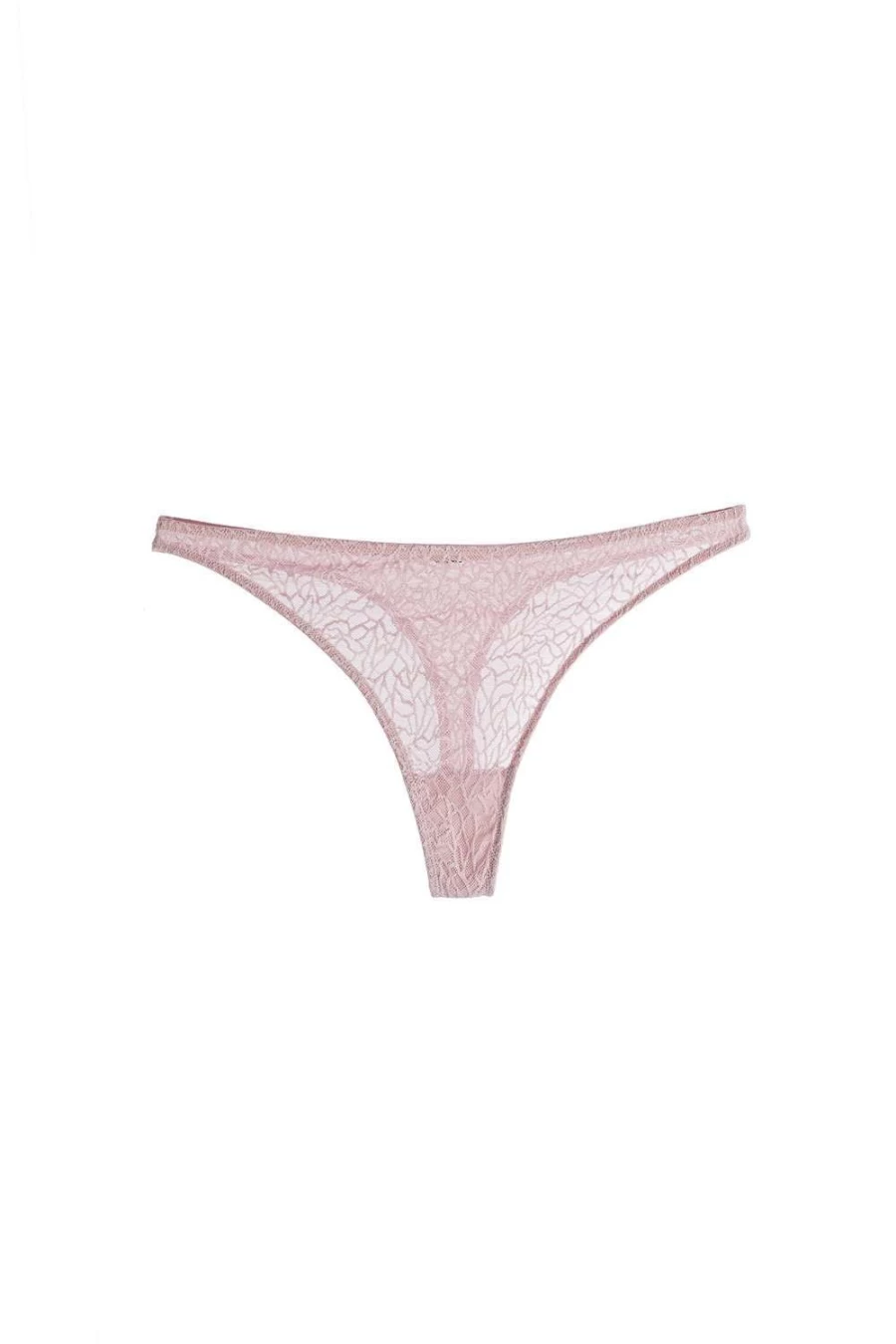 Else Women's Artsy Pink High Leg Thong - UK 14 (Size L) - Zoe Style Comfort Underwear