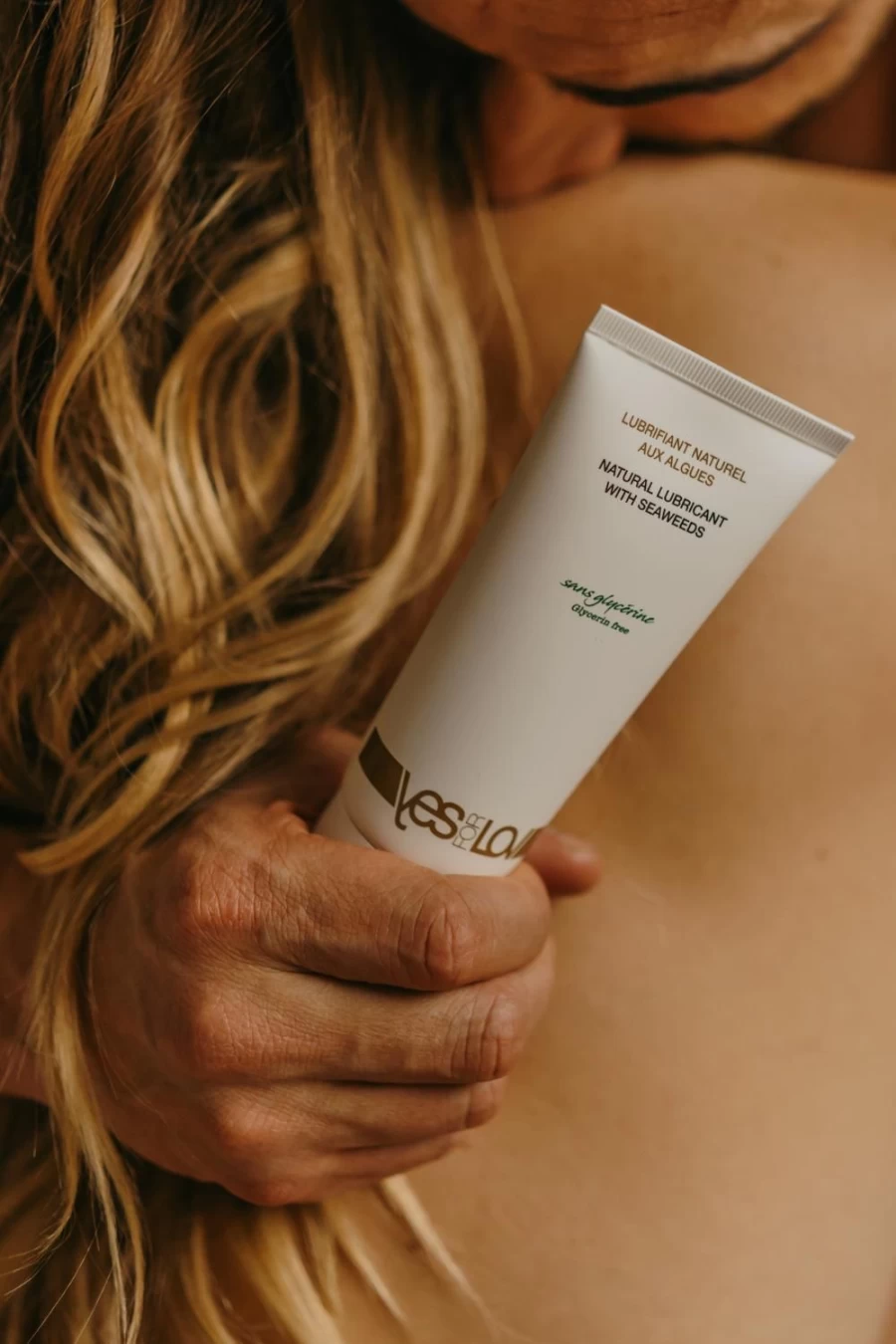 YESforLOV Natural Seaweed Intimate Lubricant - 100ml Organic Personal Moisturizer