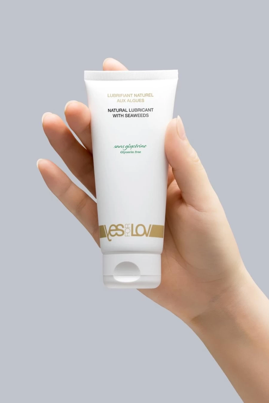 YESforLOV Natural Seaweed Intimate Lubricant - 100ml Organic Personal Moisturizer