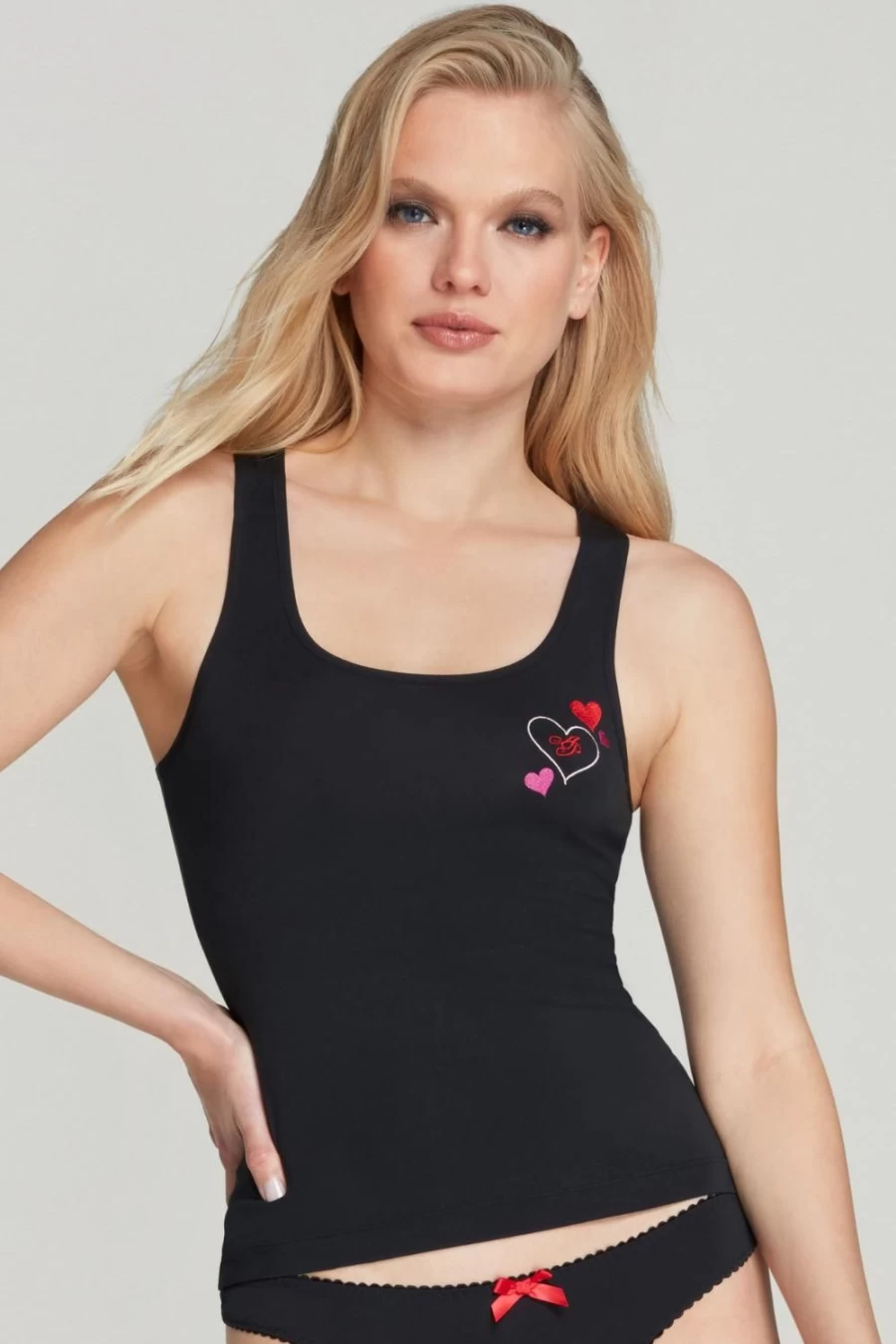 Agent Provocateur Black Lovie Pyjama Top - Luxurious Women's Sleepwear