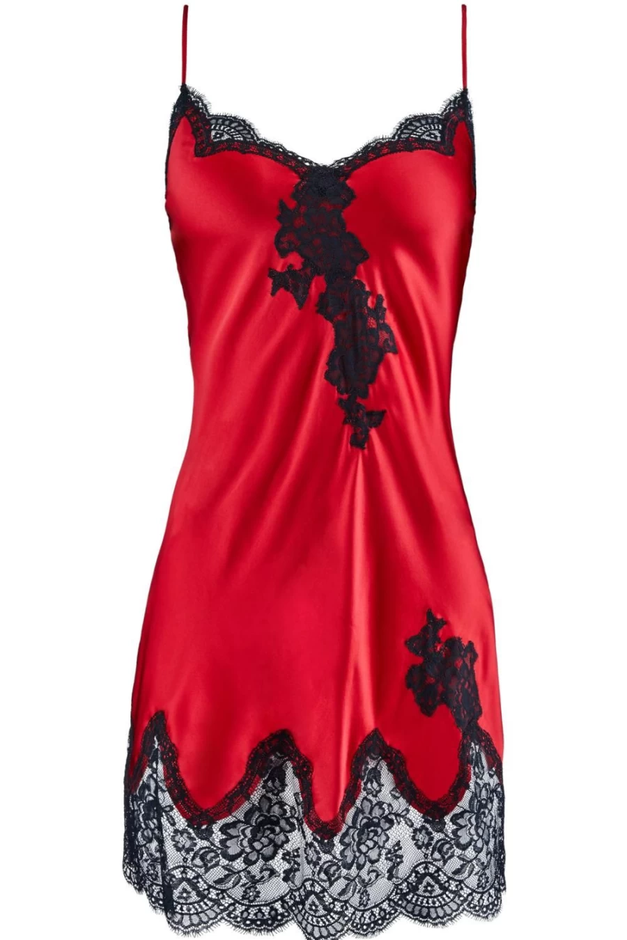 Aubade Rouge Passion Silk Nightie - Toi Mon Amour Luxury Lingerie