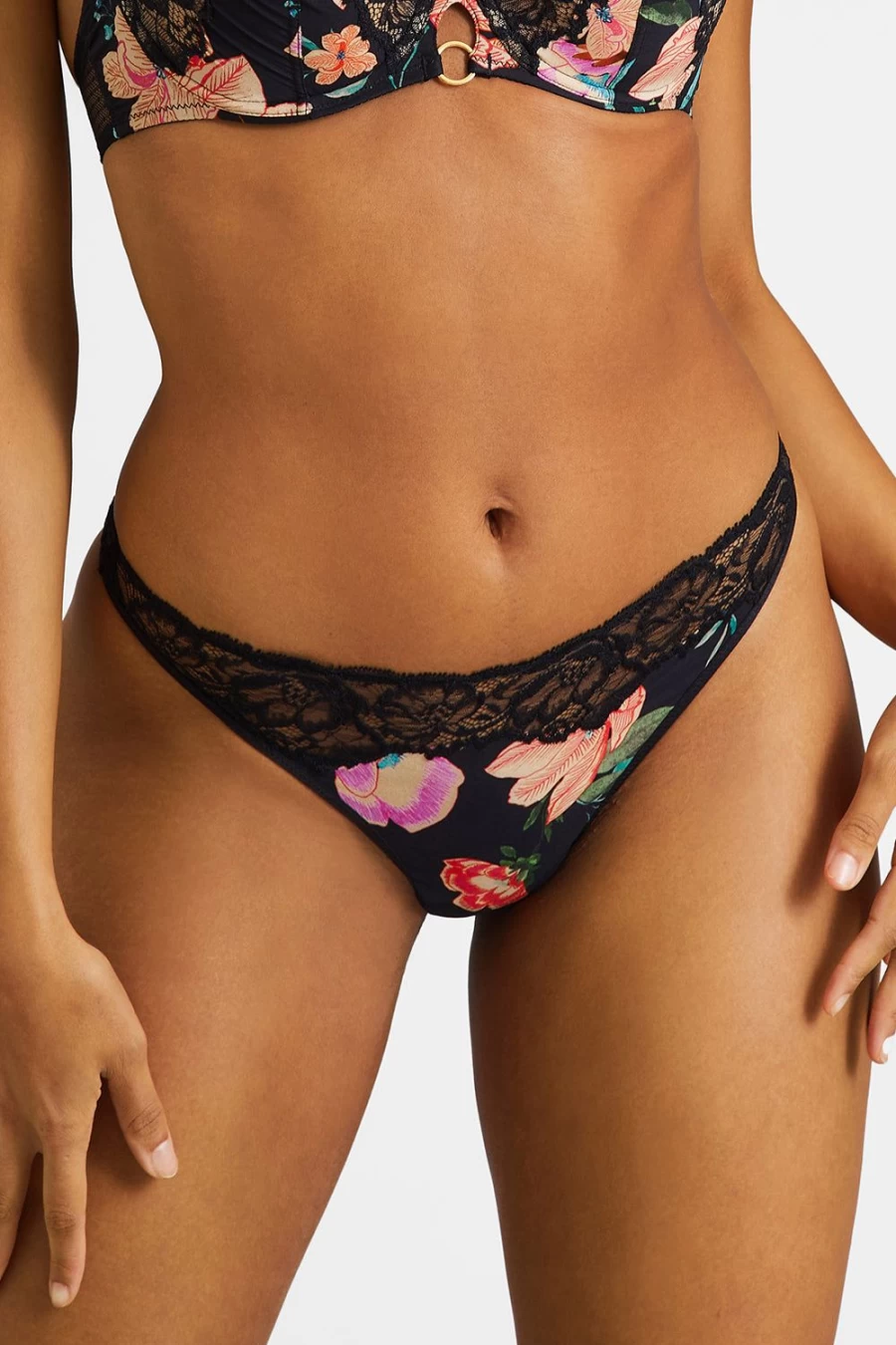 Aubade Poetique Sweet Folk Tanga Lace Underwear - Feminine & Elegant