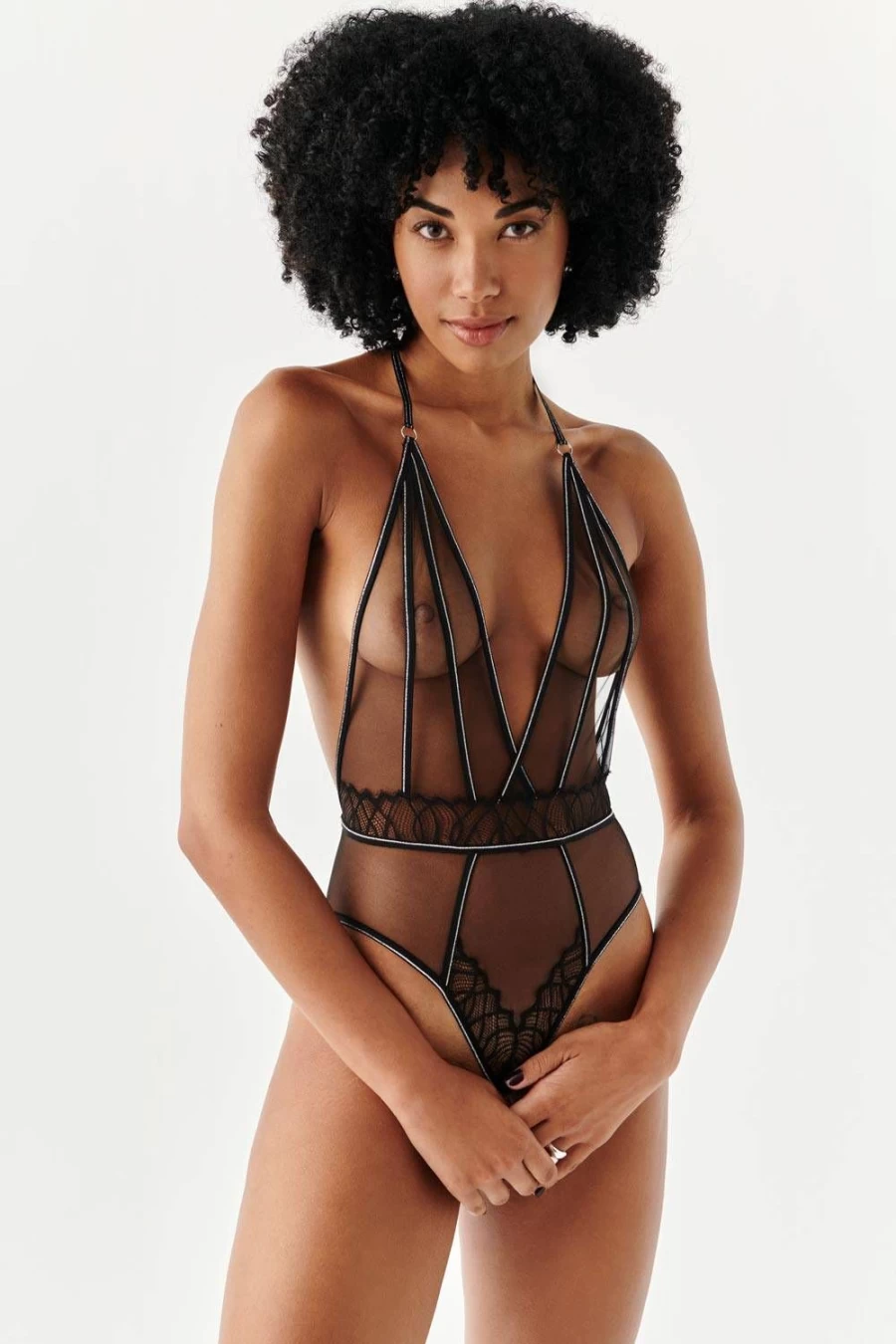 Bracli Black Manhattan Bodysuit - Sleek & Stylish Women's One-Piece