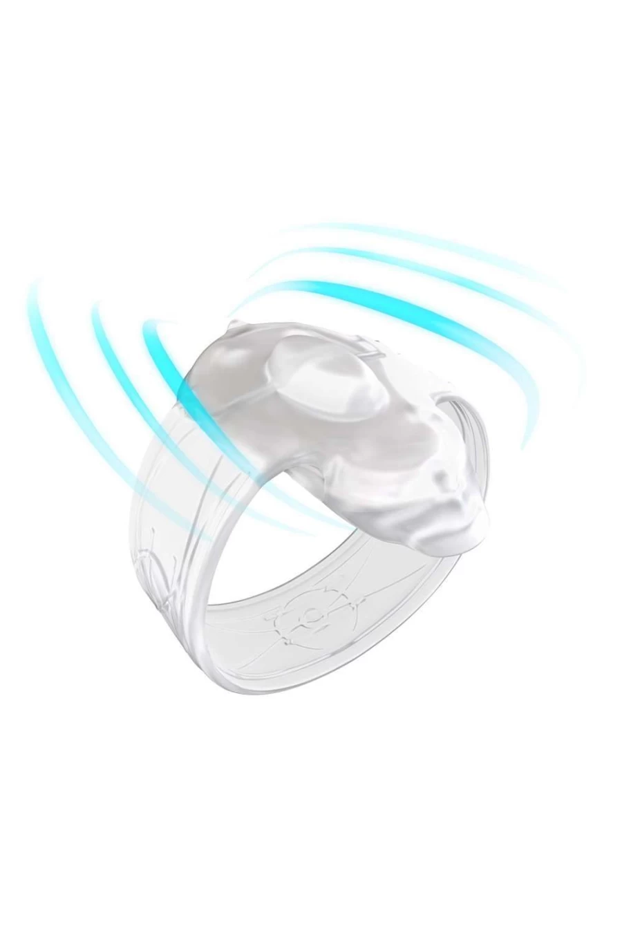 Love to Love Clear G-Spot Vibrating Cock Ring – G Lover! Pleasure Ring for Enhanced Stimulation