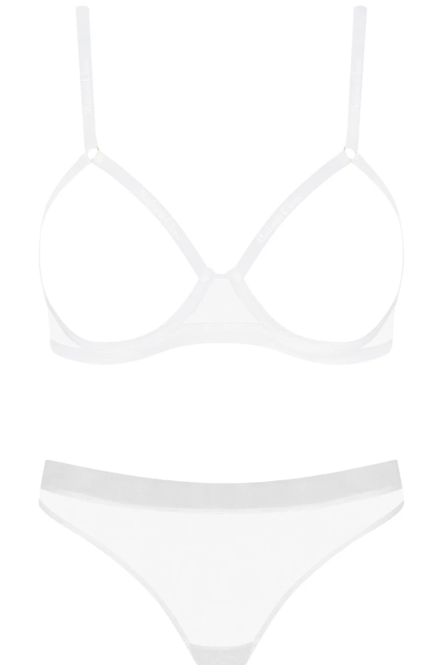 Maison Close Corps A Corps Open Bra & Brief Lingerie Set