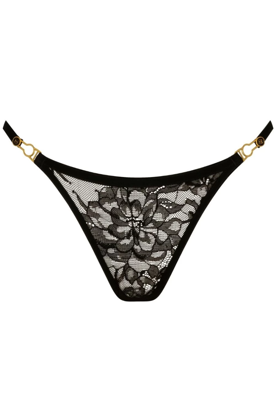 Atelier Amour Divine Promesse Black Brief - Luxury Lingerie