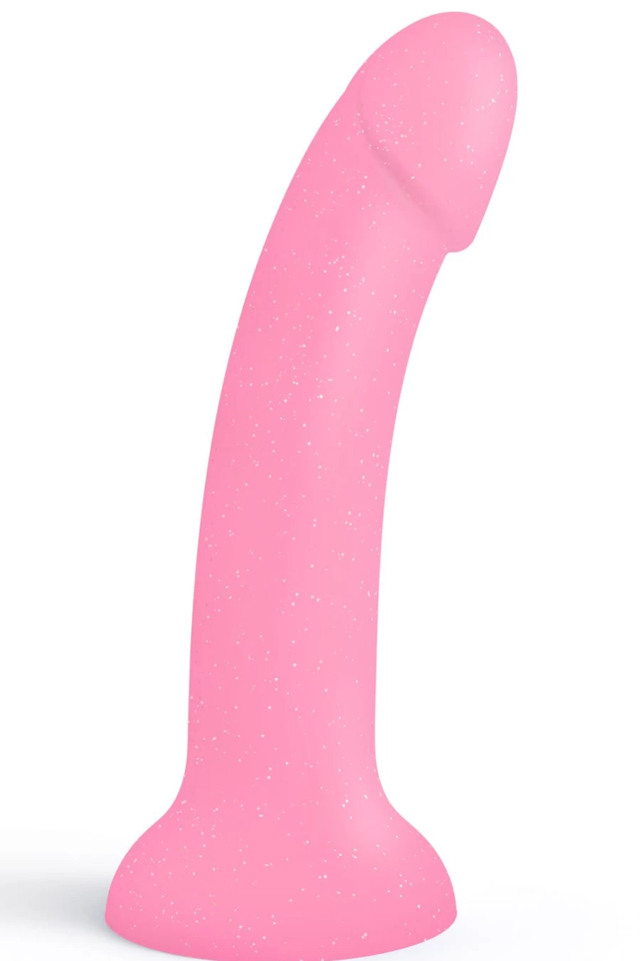 Love to Love Glitzy Pink Dildo - Sparkling Adult Toy for Sensual Pleasure