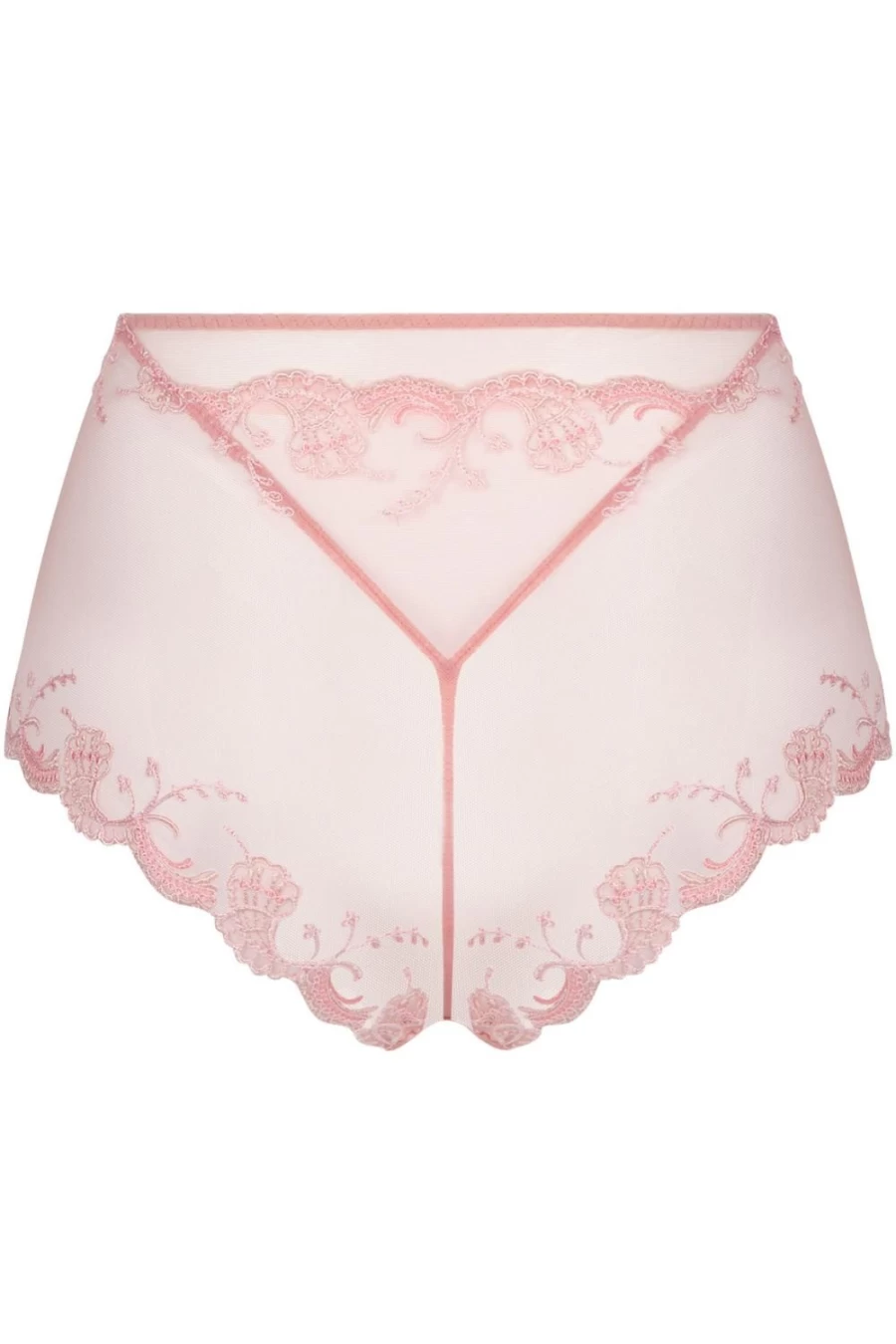 Lise Charmel Splendeur Soie Shorty Lingerie in Rose - Luxurious Silk French Briefs