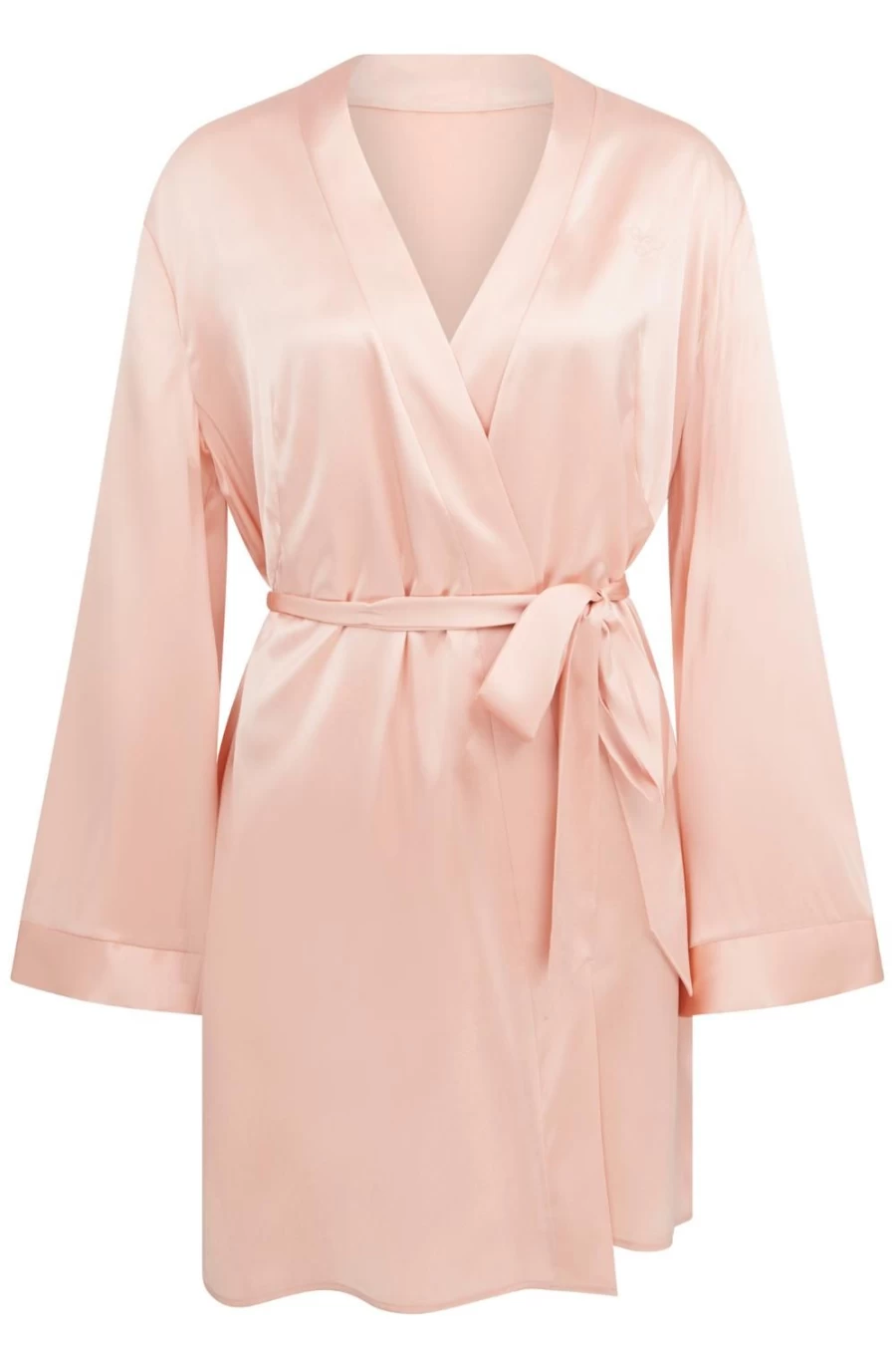 Agent Provocateur Arlette Blush Short Dressing Gown - Luxurious Women's Loungewear
