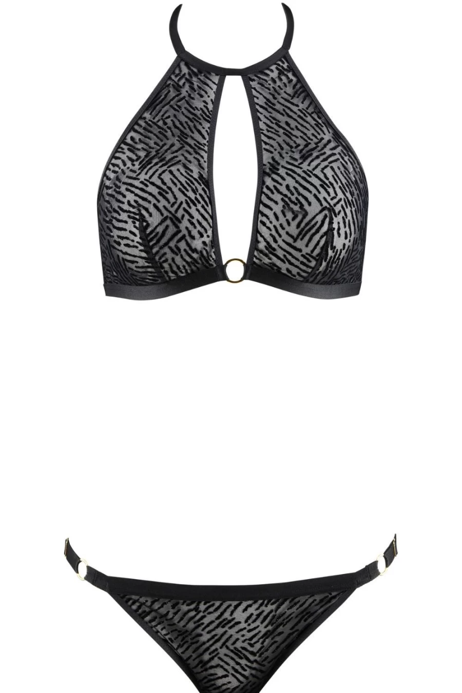 Aubade L'Extase Black Bralet & Brief Set - Luxurious Lingerie