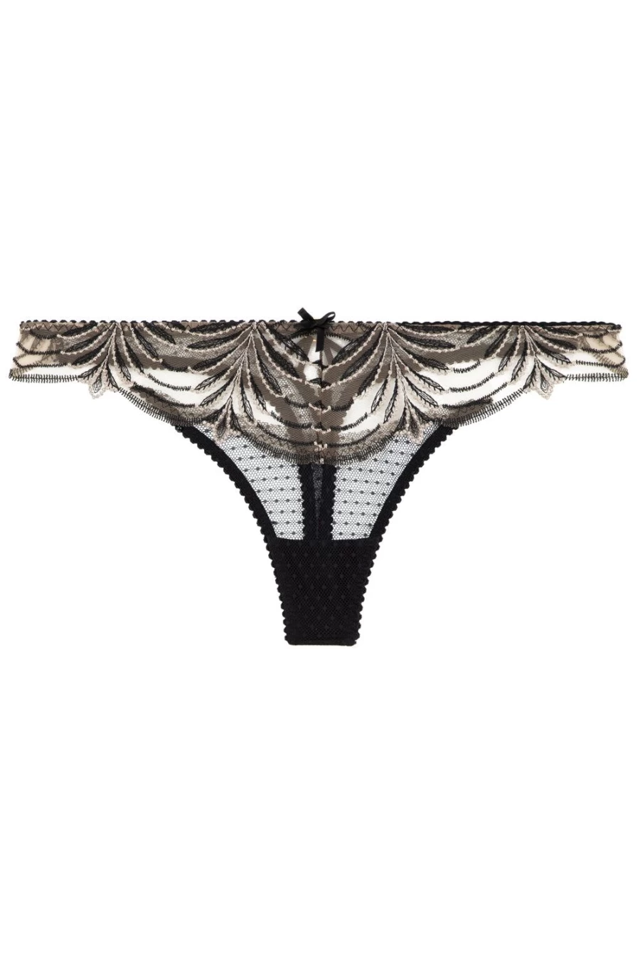 Aubade Hypnolove Tanga Lingerie in Eclipse - Sensual French Design