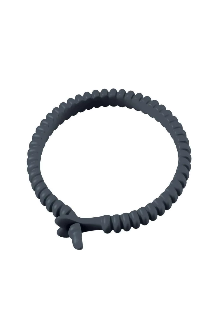 Dorcel Grey Adjustable Cock Ring for Enhanced Pleasure & Comfort