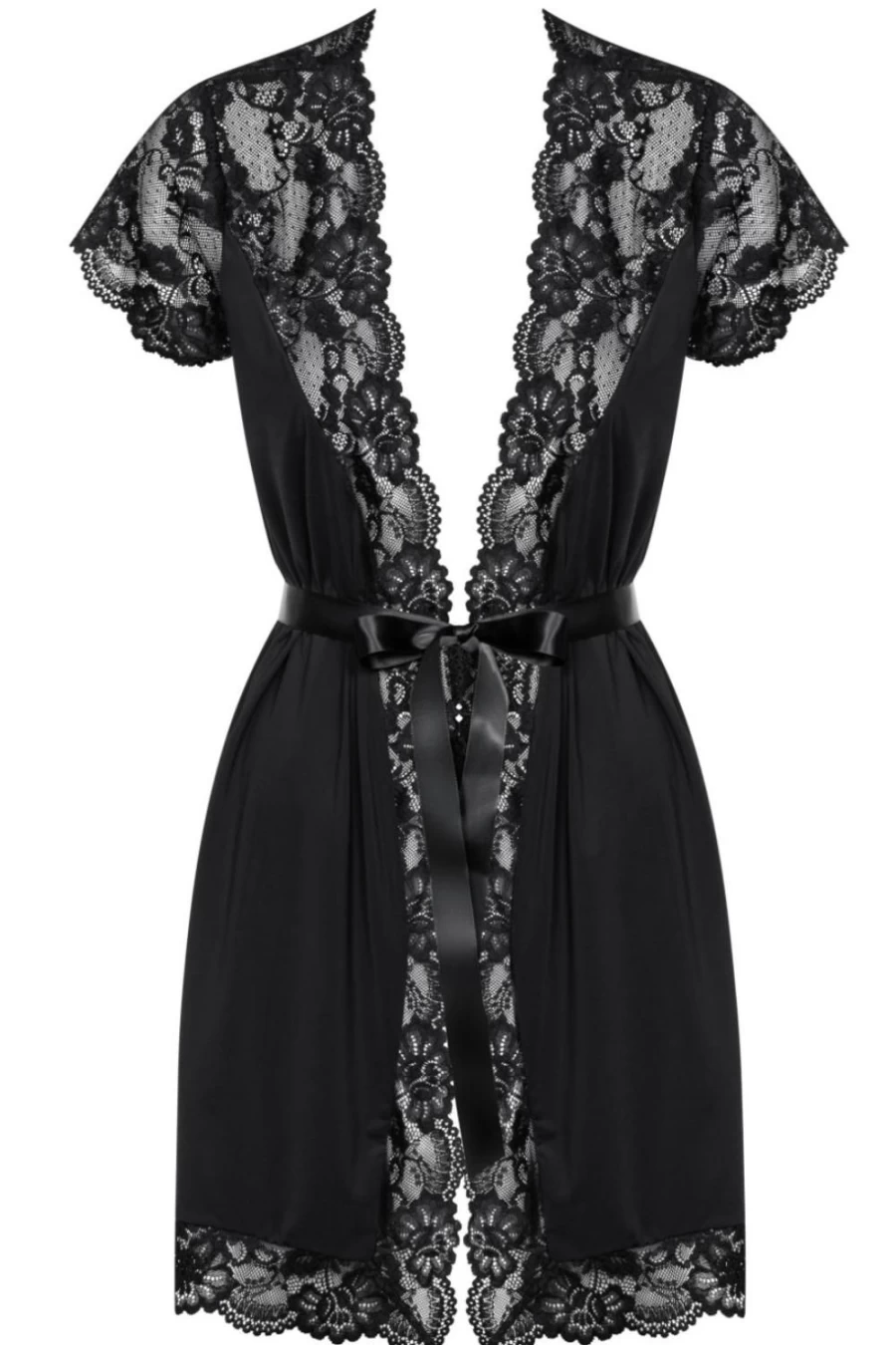 Obsessive Black 810 Robe - Premium Comfort & Style