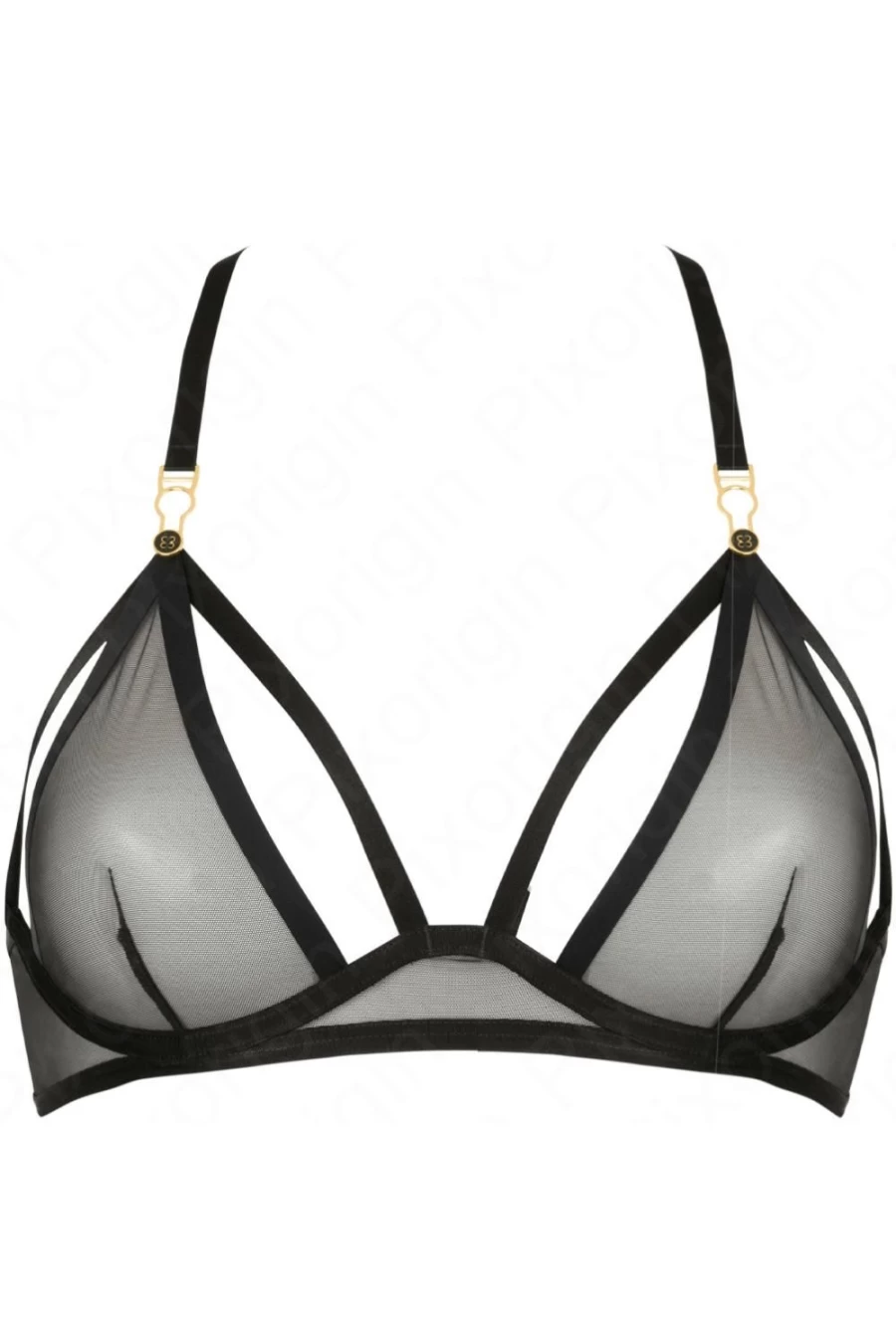 Atelier Amour Insoutenable Legerete Wired Bra in Black - Comfortable & Supportive Lingerie