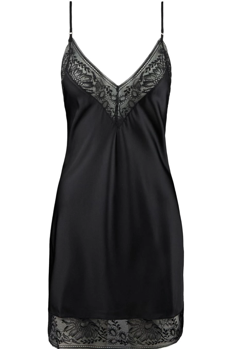 Aubade Midnight Whisper Black Nightie - Luxurious Lingerie for Women