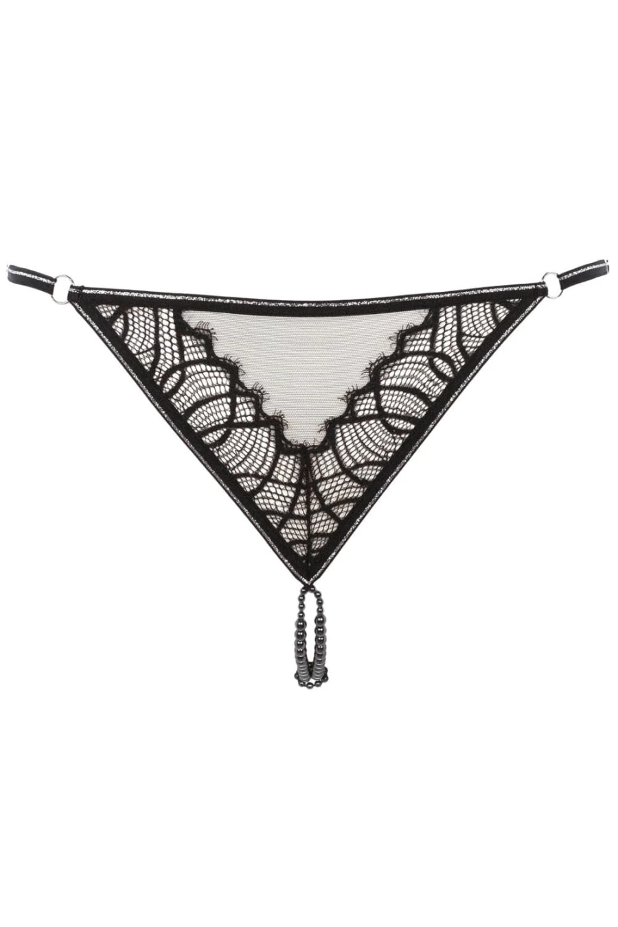 Bracli Manhattan Black G-String Lingerie for Women - Sexy Thong Underwear