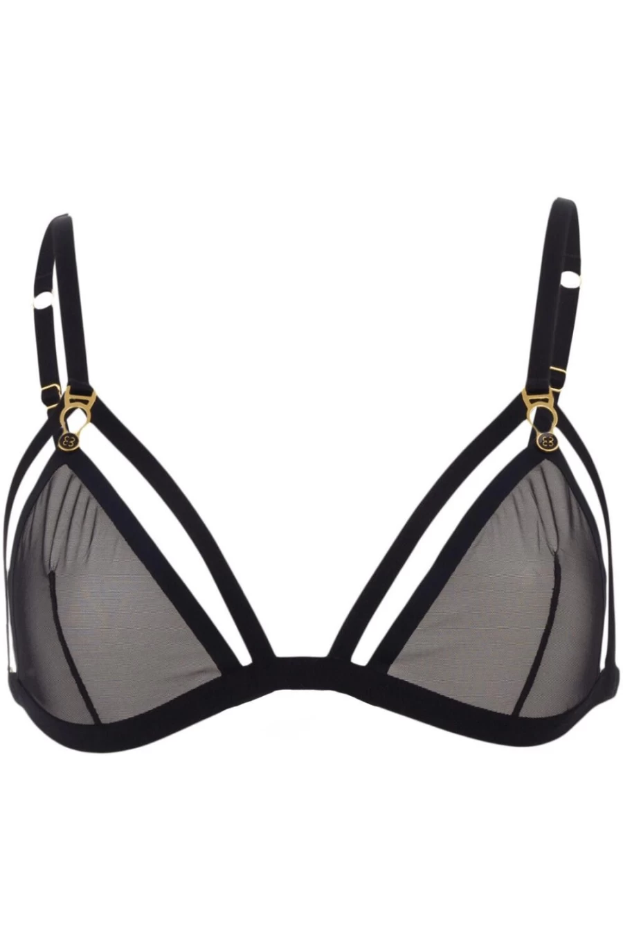 Atelier Amour Black Insoutenable Legerete Triangle Bra - Lightweight Comfortable Bralette