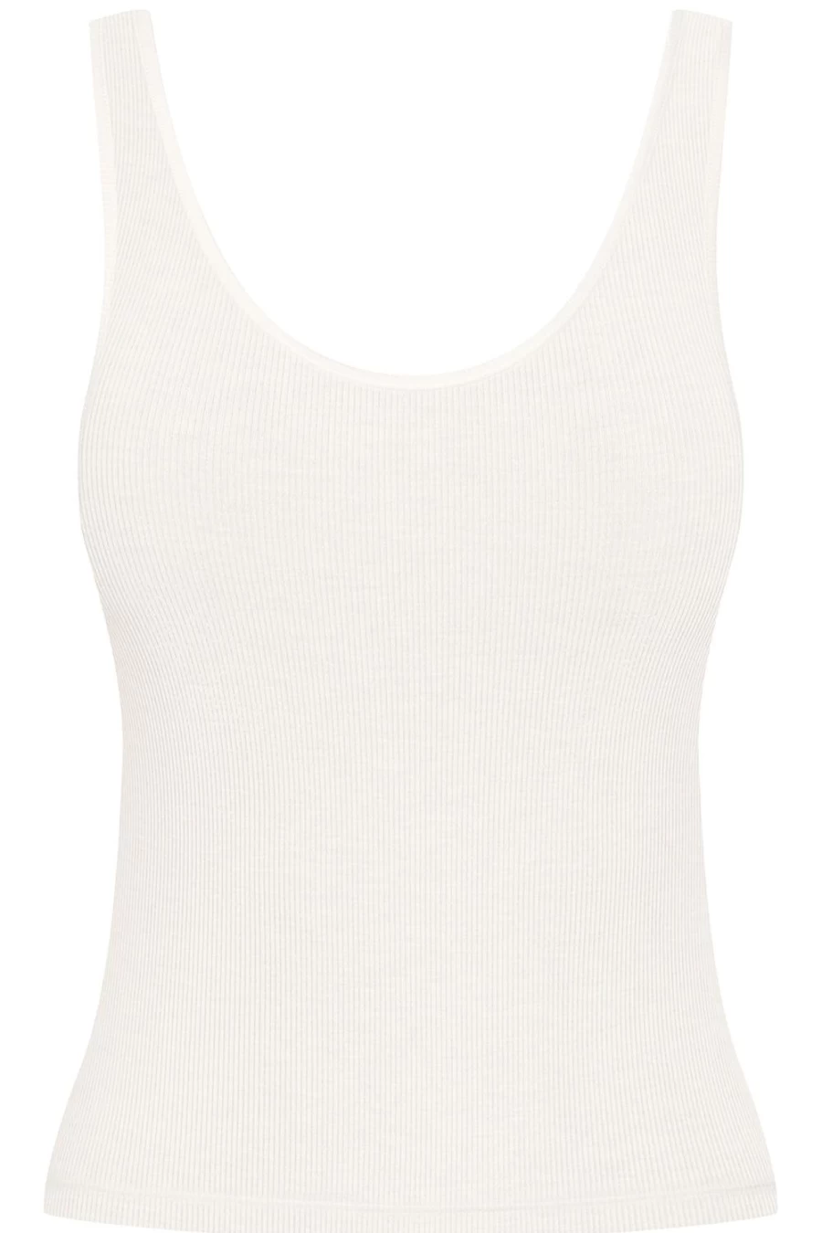 Maison Close Ivory Amazone Tank Top for Women - Elegant Femme Blouse