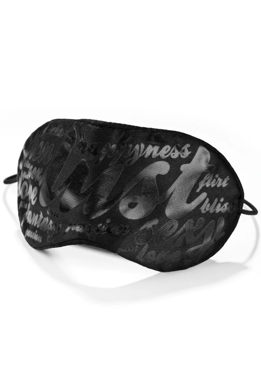 "Bijoux Indiscrets Black Blind Passion Mask – Sensual Elegant Eye Cover"