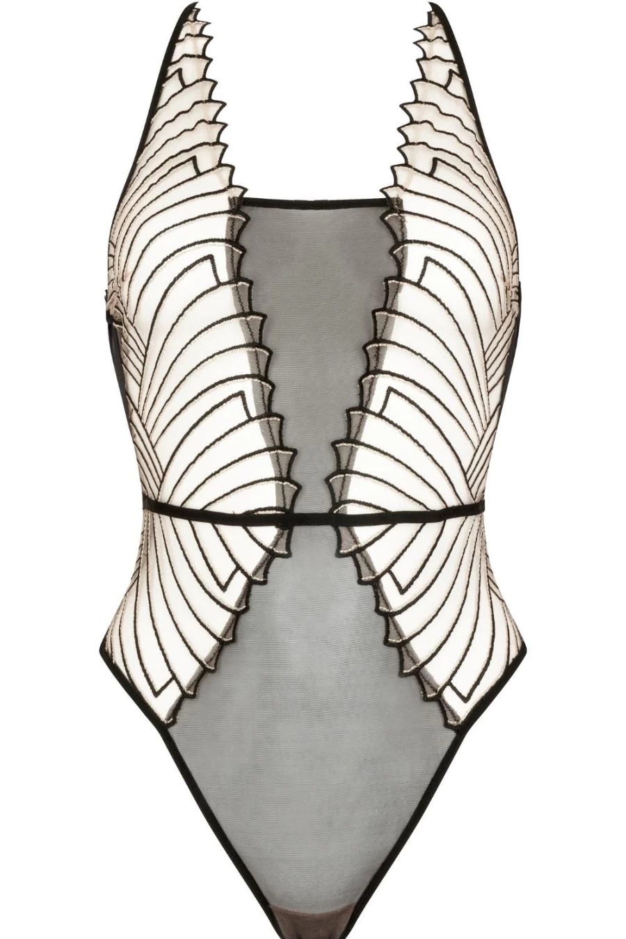 Atelier Amour Cosmic Dream Thong Bodysuit - Lace Lingerie One-Piece for Women