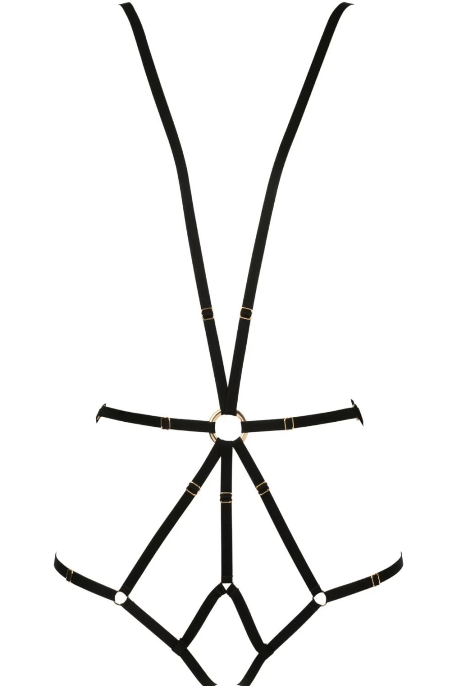 Atelier Amour Black Insoutenable Legerete Harness - BDSM Bondage Gear for Adults
