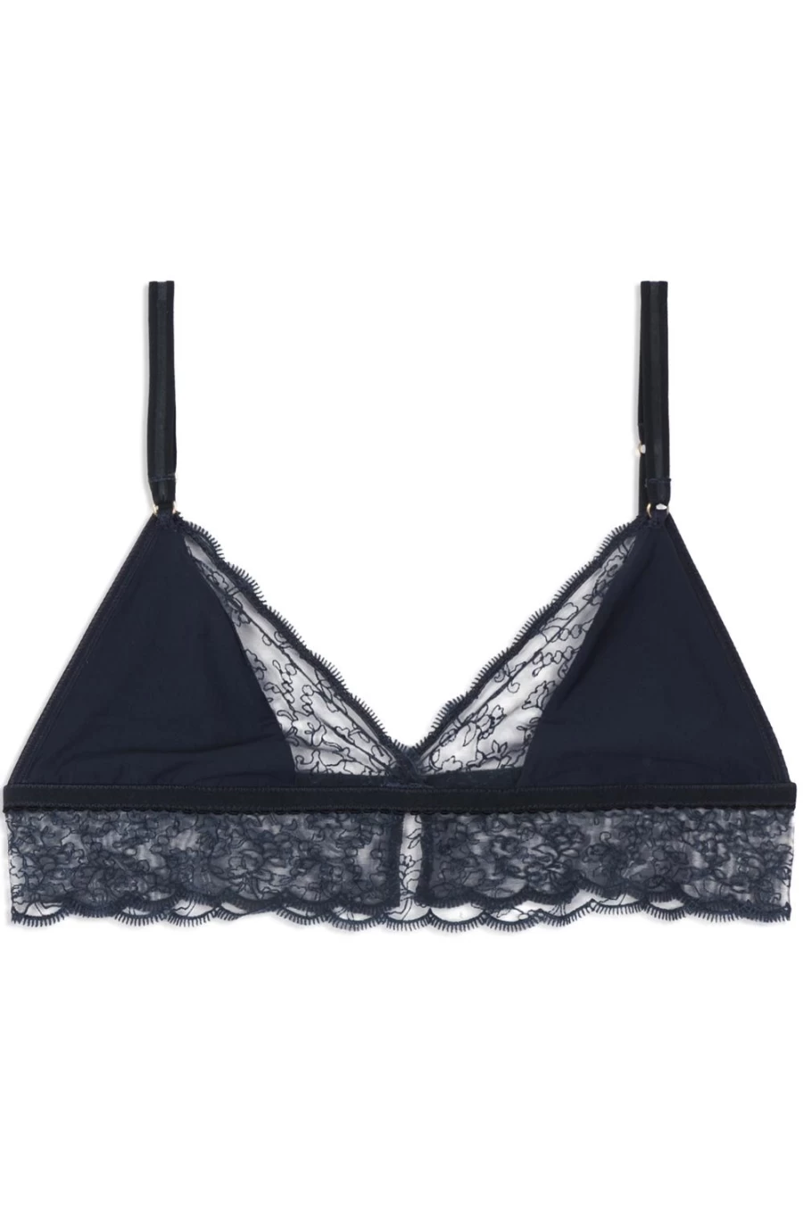 Icone Blue Violette Bralette - Women's Lace Bralette Comfortable Soft Underwear