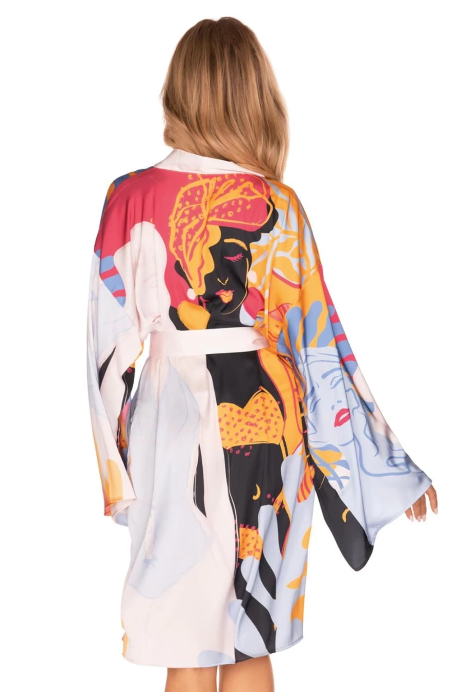 Obsessive Multi-Color Celenty Peignoir Robe for Women