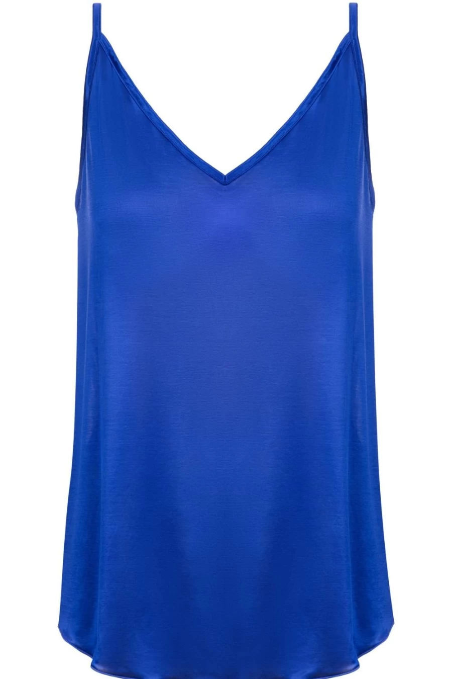 Mey Women's Electric Blue Coco Camisole Top - Sleeveless Casual Summer Tank